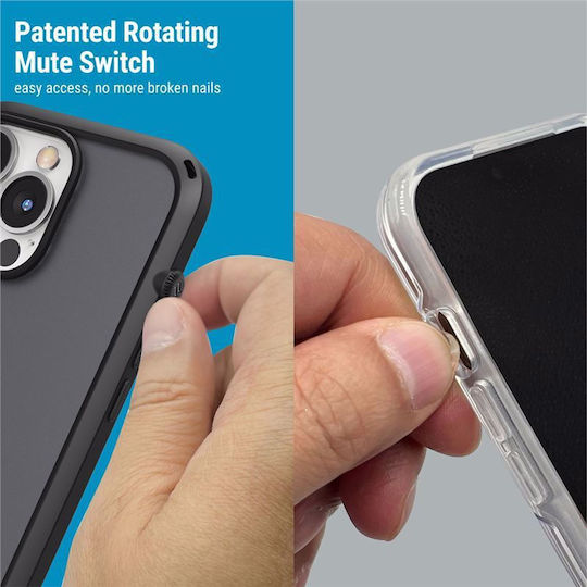 Catalyst Influence Magsafe Back Cover Πλαστικό 2mm Μαύρο (iPhone 14)