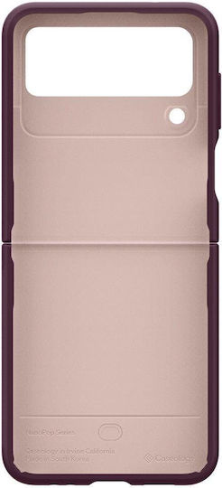 Caseology Nano Pop Задна корица Силикон Burgundy Bean (Galaxy Z Flip4)