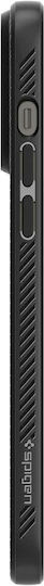 Spigen Liquid Air Umschlag Rückseite Silikon Matte Black (iPhone 14 Pro)