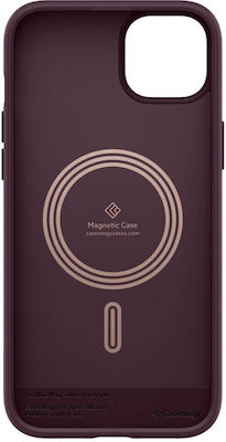 Caseology Parallax Mag Plastic Back Cover Burgundy (iPhone 14 Plus)