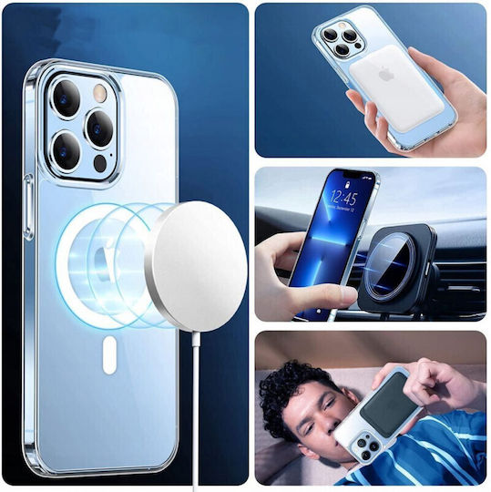 Tech-Protect Flexair Hybrid Magsafe Задна корица Силикон Прозрачен (iPhone 14 Plus)