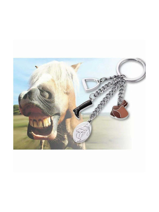 Troika Keychain Metallic