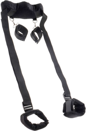 Pipedream Fetish Fantasy Series - Position Master With Cuffs Βοήθημα σε Μαύρο Χρώμα
