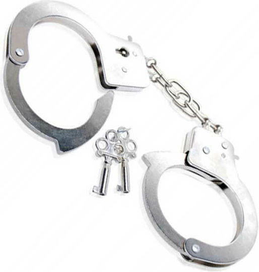 Pipedream Fetish Fantasy Series - Beginner's Metal Cuffs Белезници в Сребрист Цвят