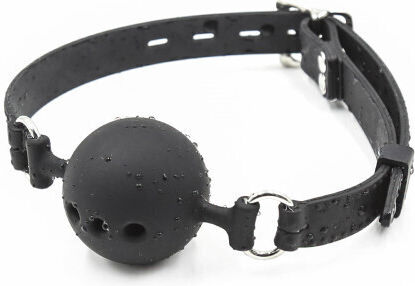 Toyz4lovers Breathable Ball Gag Φίμωτρο σε Μαύρο Χρώμα