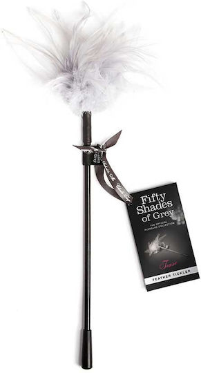 Fifty Shades of Grey Tease - Feather Tickler Feather for Tickling in Gray Color