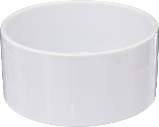 Ceramic Dessert Divided Serving Plate with 4 Slots White Ø33.5cmxY10cm