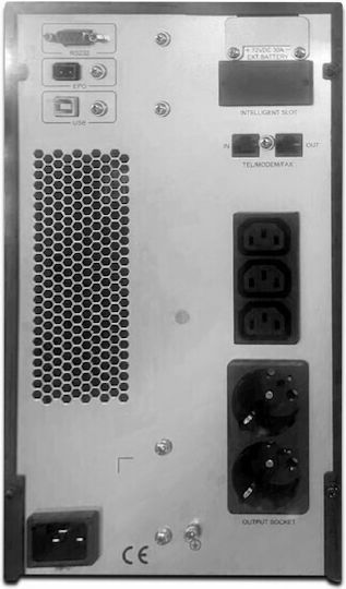 Energenie EG-UPSO-2000 On-Line 2000VA 1800W with 5 Power Plugs