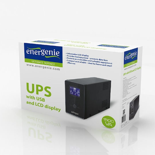 Energenie EG-UPS-036 UPS Line-Interactive 3000VA 1800W с 7 Гнезда