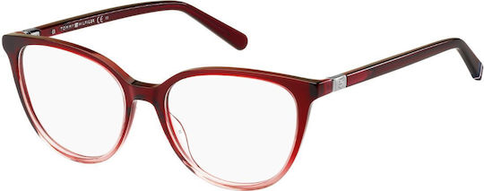 Tommy Hilfiger Femei Plastic Rame Ochelari Fluture Maro Broască țestoasă 106482C9A5-316