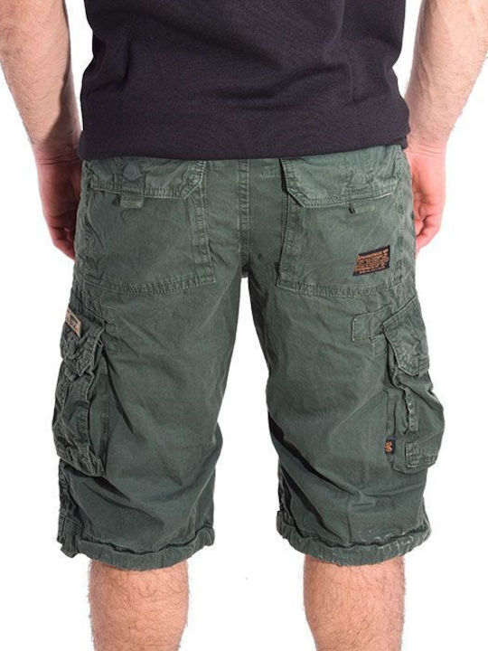 Alpha Industries JET Men's Shorts Cargo Green