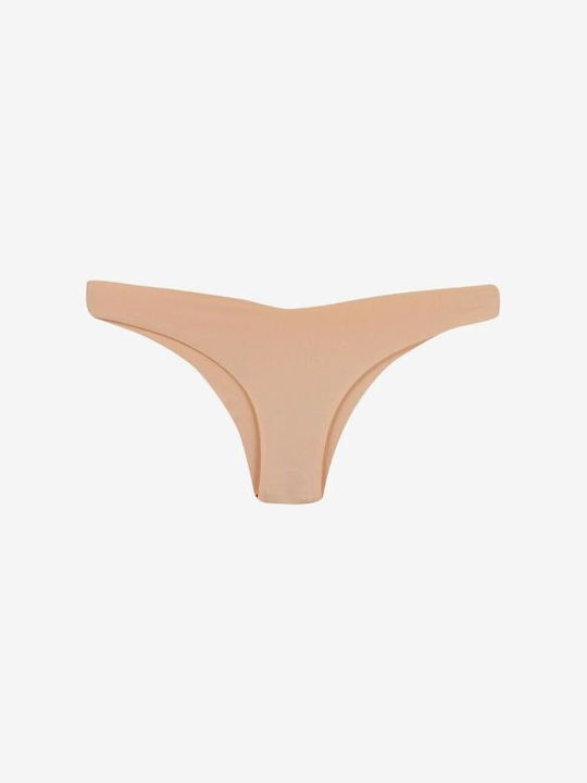 CottonHill Women's Brazil 3Pack Seamless Beige