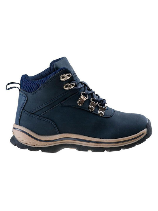 Elbrus Wadi Mid Jr Kids Boots with Lace Blue