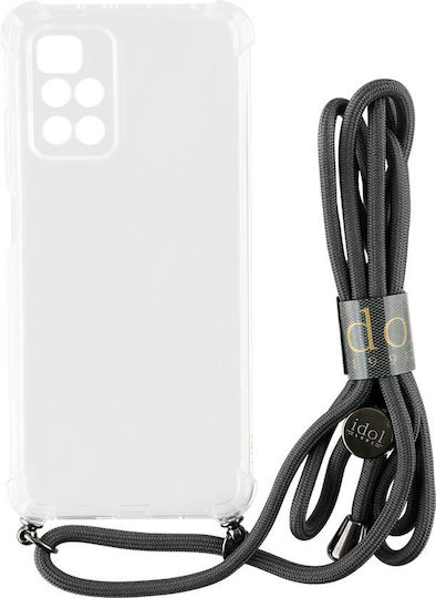 Idol 1991 Antishock Back Cover Silicon cu Curea Transparent (Redmi 10 / 10 2022 )
