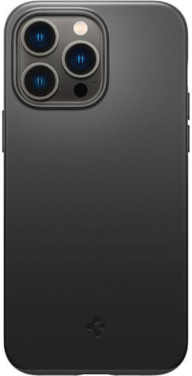 Spigen Thin Fit Back Cover Silicone 1.55mm Black (iPhone 14 Pro Max)