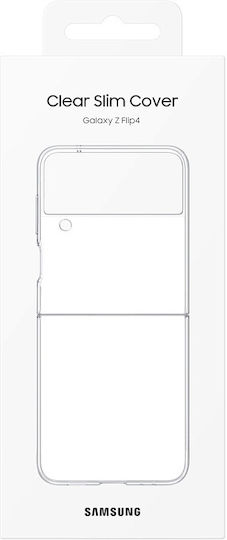 Samsung Umschlag Rückseite Silikon Transparent (Galaxy Z Flip4)