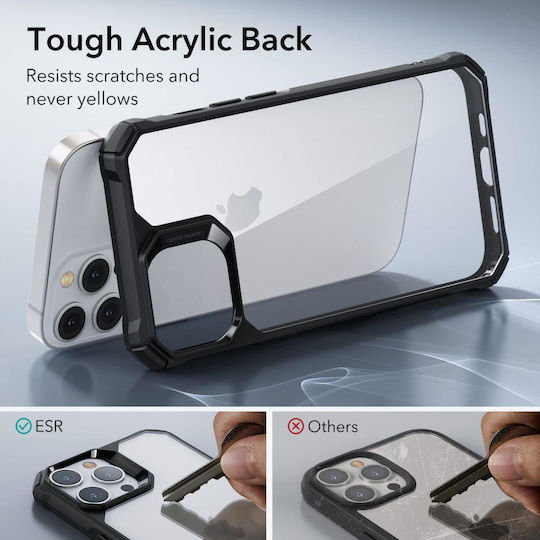 ESR Air Armor Back Cover Plastic 1.5mm Clear/Black (iPhone 14 Pro Max)