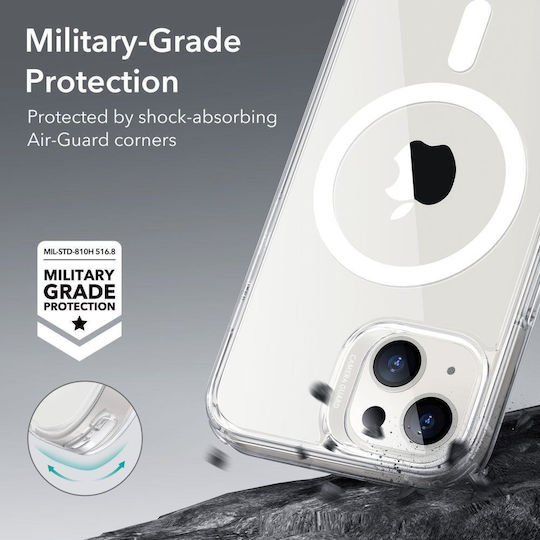 ESR CH Halolock Magsafe Back Cover Silicone 0.5mm Transparent (iPhone 14 Plus)