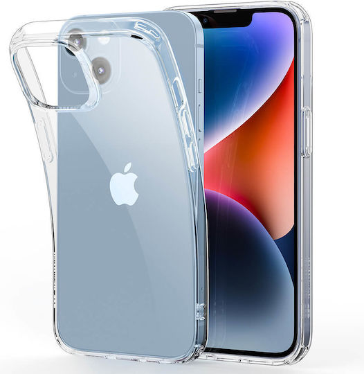 ESR Project Zero Umschlag Rückseite Silikon Transparent (iPhone 14 Plus)