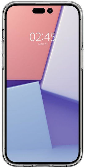 Spigen Liquid Crystal Back Cover Σιλικόνης Διάφανο (iPhone 14 Pro)