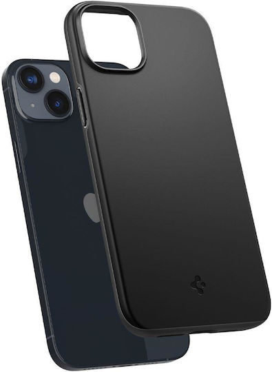 Spigen Thin Fit Back Cover Σιλικόνης 1.55mm Μαύρο (iPhone 14 Plus)