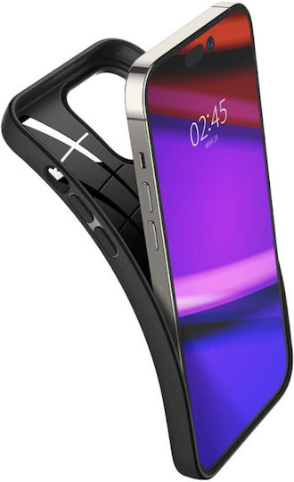 Spigen Core Armor Umschlag Rückseite Silikon 1.2mm Matte Black (iPhone 14 Pro)