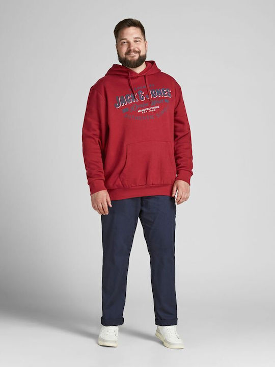 Sweatshirt mit Kapuze Rot