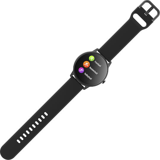 Forever ForeVive 2 Slim SB-325 Rezistent la apă Smartwatch (Negru)