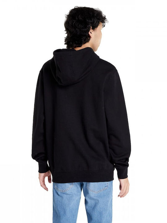 Vans Fatal Po Fata Men's Sweatshirt with Hood and Pockets Black