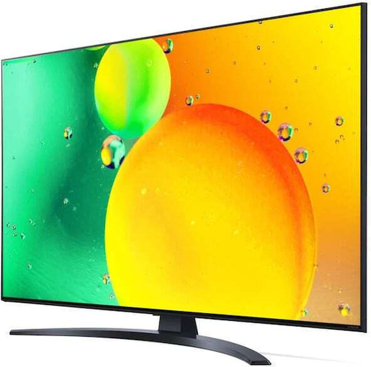 LG Smart Τηλεόραση 43" 4K UHD LED NanoCell 766QA HDR (2022) 43NANO766QA