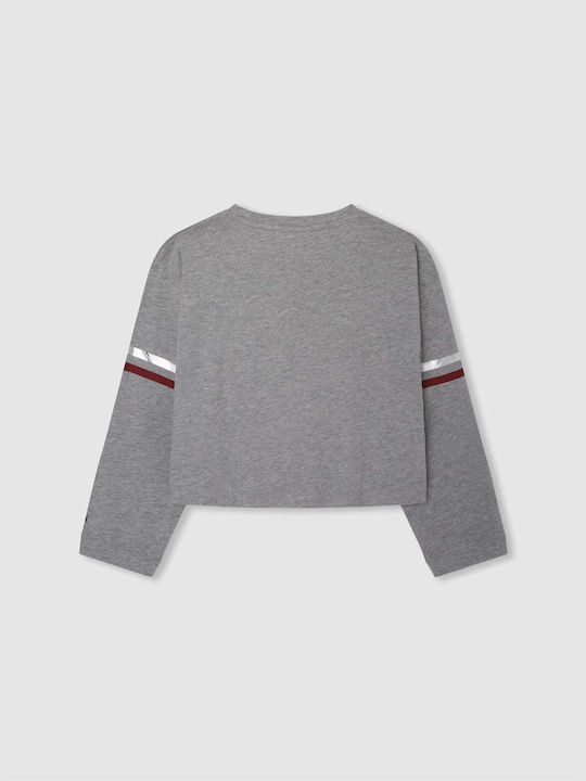 Pepe Jeans Kids Blouse Long Sleeve Gray