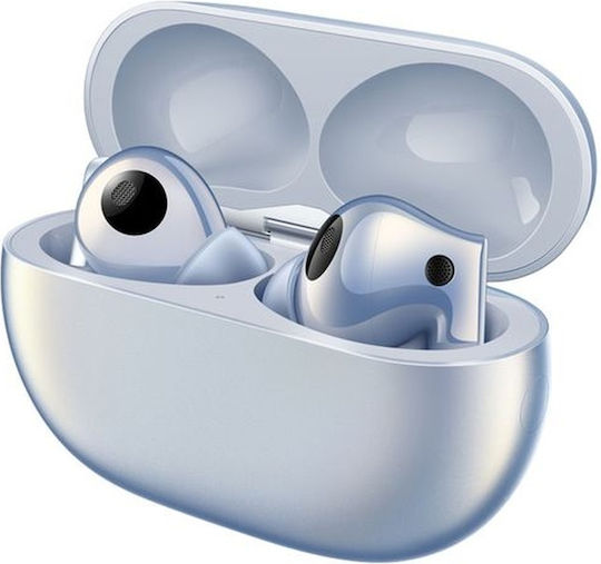 Huawei Freebuds Pro 2 Bluetooth хендсфри Слушалки с Устойчивост на Пот и Кутийка за Зареждане Silver Blue