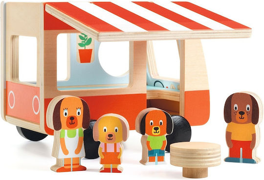 Djeco Djeco Miniature Novelty Toys Family Outing with Dogs (Miscellaneous Designs)