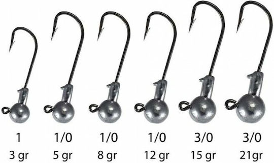 Shinka Sfera Sled Head Set 4pcs No 1/0 3gr