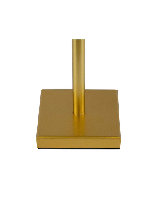 GloboStar Nega Outdoor Desktop LED Lamp 2.2W with Warm White Light IP44 Gold