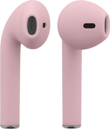 Streetz TWS-0006 Earbud Bluetooth Handsfree Căști cu Carcasă de Încărcare Roz