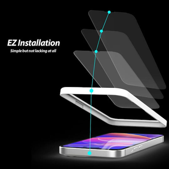 Whitestone Dome EZ Tempered Glass 3τμχ (iPhone 17e / 16e / 14 / 13 / 13 Pro)