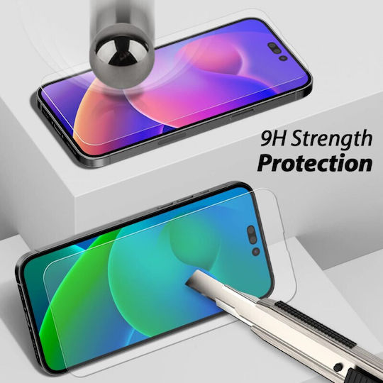 Whitestone Dome EZ Tempered Glass 3τμχ (iPhone 17e / 16e / 14 / 13 / 13 Pro)