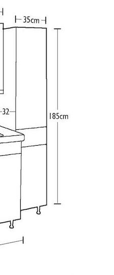 Mabo Apia Πάγκος με Νιπτήρα & Καθρέπτη Ματ Λάκα Μ120xΒ45xΥ87cm Λευκός