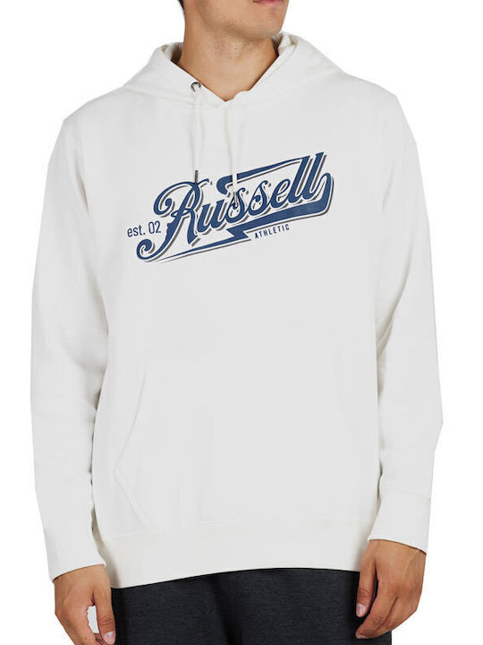 Sweatshirt with Hood White