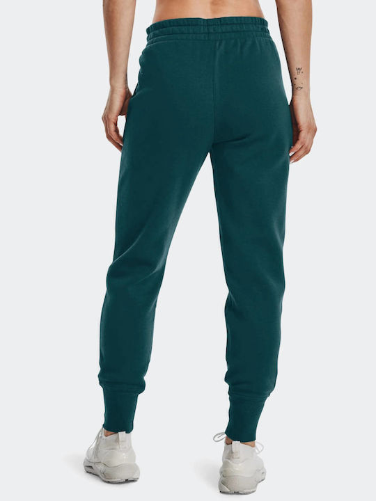 Under Armour Rival Παντελόνι Φόρμας Fleece Πράσινο