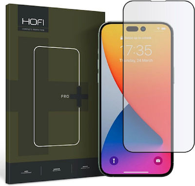 Hofi Pro+ Full Face Tempered Glass Black (iPhone 14 Pro)