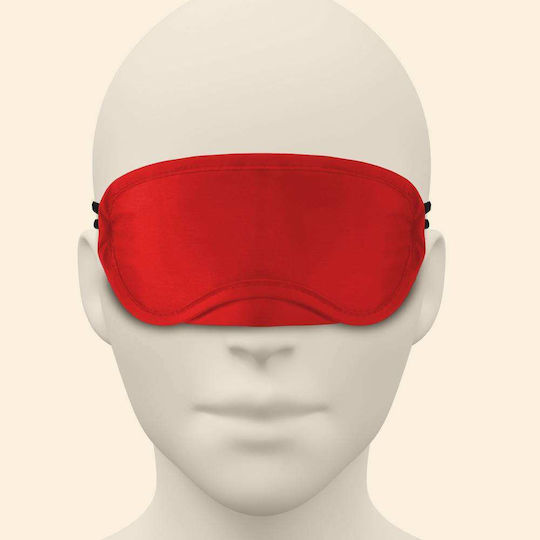Crushious BDSM Μάσκα Satin Blindfold Red