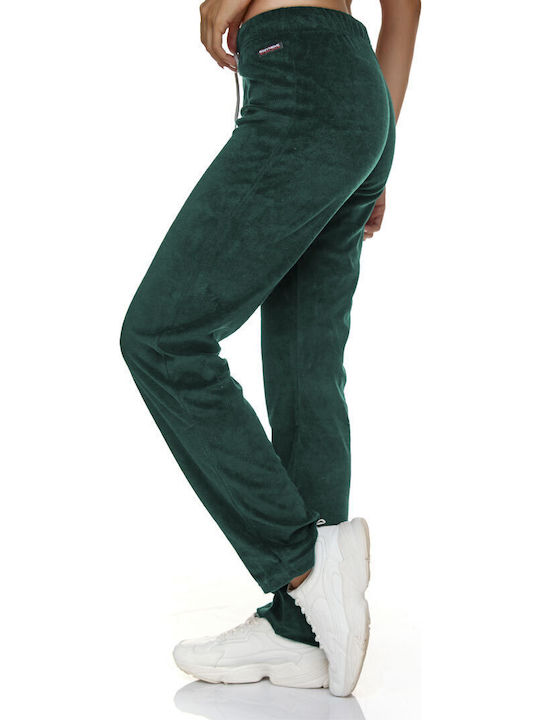 Sweatpants Velvet Green