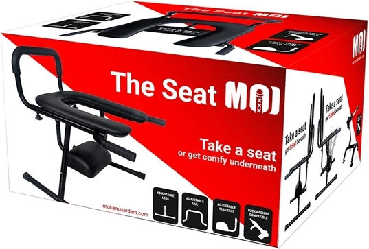 Moi Submission M.O.I. The Seat Έπιπλο Σεξ σε Μαύρο Χρώμα