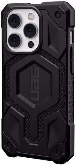 UAG Monarch Pro Umschlag Rückseite Aramid Fiber 2mm Kevlar Black (iPhone 14 Pro)