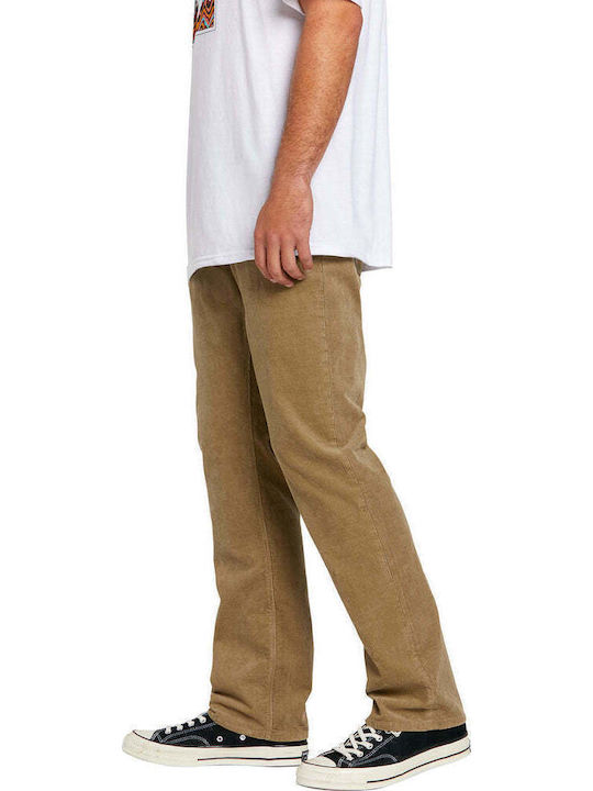 Solver 5 Pocket Corduroy Παντελόνι Χακί