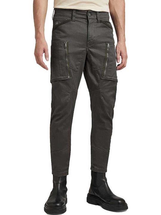 3d Trousers Cargo Elastic in Skinny Fit Gray