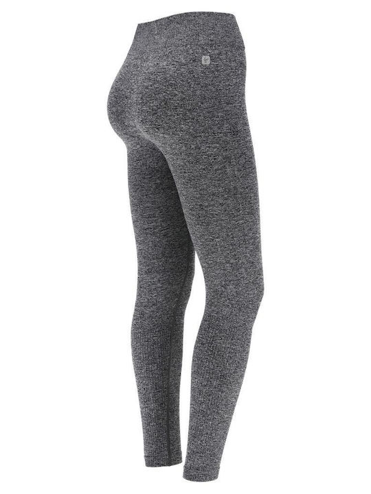 Freddy Ausbildung Frauen Lang Leggings Hochgeschnitten Gray