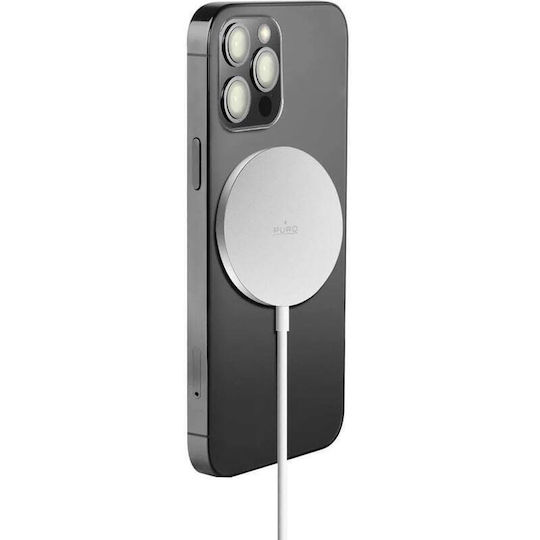 Puro Magsafe Ladegerät und Kabel USB-C 15W Weißs (CUSBCMAG1-WHI)